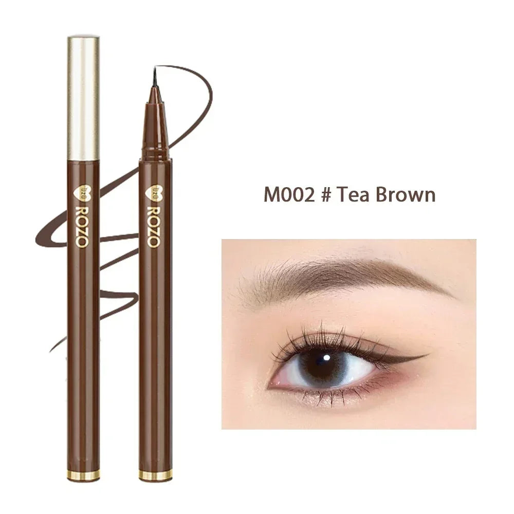 7 Colors Matte Glitter Eyeliner Pencil Waterproof Diamond Champagne Gold Brighten Lying Silkworm Highlighter Eyeliner Eye Makeup